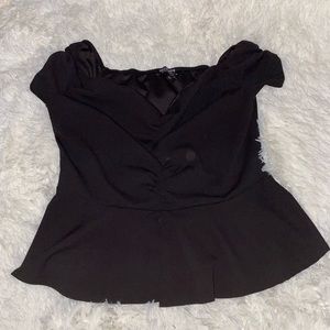 Fashion Nova Peplum Top